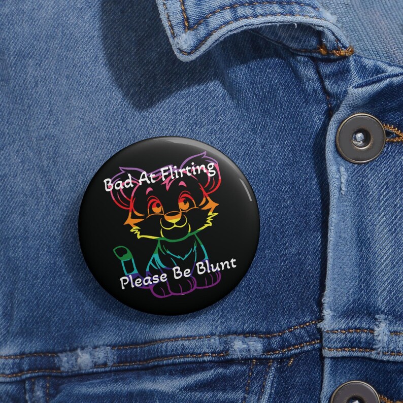 9-Stripe Pride Pin: Bright Inclusive Flag Colors, Metal Backing image 3