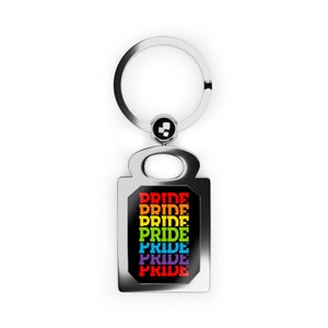 Porte-clés Rainbow Pride : accessoire de visibilité LGBTQ+
