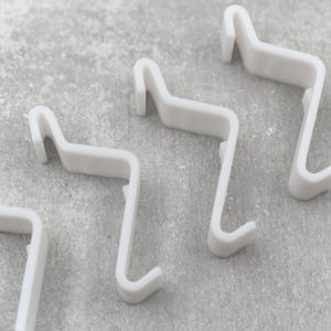 4x Vergrendelclips voor IKEA Hyby Lock Rinna plafondlamp, vervangingsset voor lampvergrendelingsclips, houder voor glazen afdekplaat