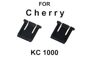 Cherry KC 1000 Ersatz Tastatur Füße Beine Ständer zweiteiliges Set