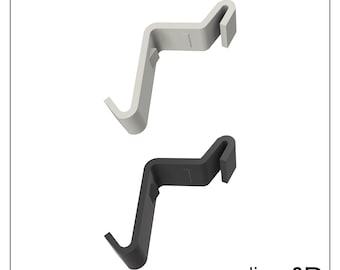 3x Vergrendelclips voor IKEA Hyby Lock Rinna plafondlamp, vervangingsset voor lampvergrendelingsclips, houder voor glazen afdekplaat