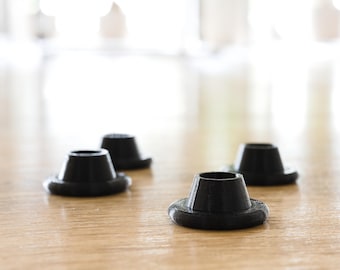 Stuhlgleiter für Eames Stühle - Vitra - Eiffel Base - kompatibel mit 10 mm Kugelgelenken - Stuhl Ersatzteil - Ersatzgleiter Set - 4er Set