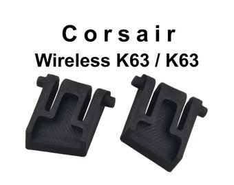 Corsair Wireless K63 / K63 Ersatz Tastatur Füße Beine Ständer zweiteiliges Set