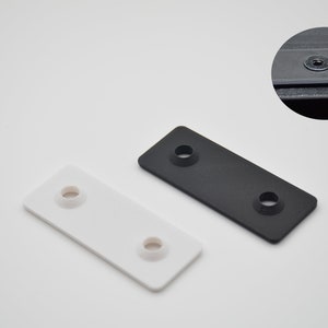 Connector for IKEA Kallax shelves - connection option for 2 or 4 IKEA Kallax shelves - two-piece set