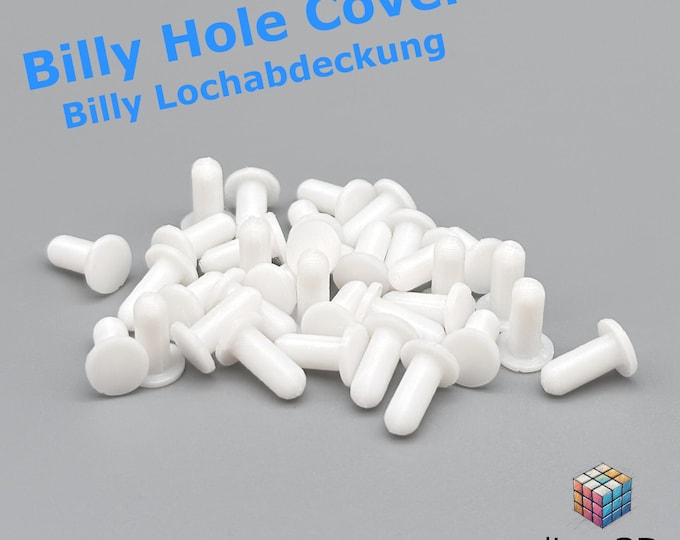 Lot De 110 Cache-trous Pour Meubles IKEA (Billy, Besta...) - Blanc - Neuf