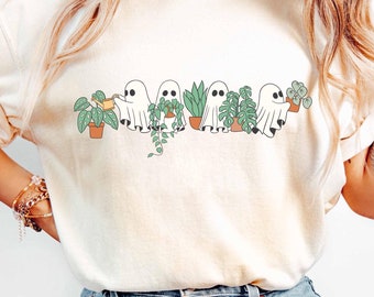 Ghost Plant Lady PNG, Geisterpflanze png, Geisterblumen png, Retro Blumengeister Png, Vintage Geist Png, Halloween Geist Png, gruselige Pflanzen png