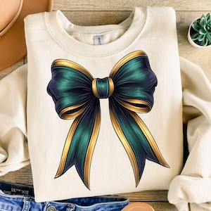 Green and Gold Bow Png, Green Coquette Bow Png, Green Coquette png, Halloween Coquette Bow Shirt, Cute Coquette png, Green Gold Bow Png