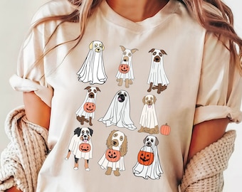 Halloween Ghost Dog Png, Retro Ghost Dog png, Halloween Dog Png, Spooky Season png, Halloween Pumpkin Dog Png, Dog Halloween Png