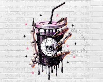 Spooky Summer PNG, Summer Skeleton png, Funny Skeleton Shirt, Funny Summer Shirt png, Skeleton Clipart, Sublimation Design, Digital Download