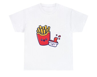 food t-shirt | French fries t-shirt | ketchup t-shirt | fast food t-shirt |