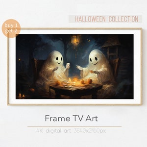 Halloween Frame TV Art | Spooky TV Art | Artwork for Samsung The Frame TV