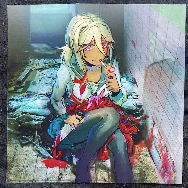 Gore anime Digital *mini* Art Print