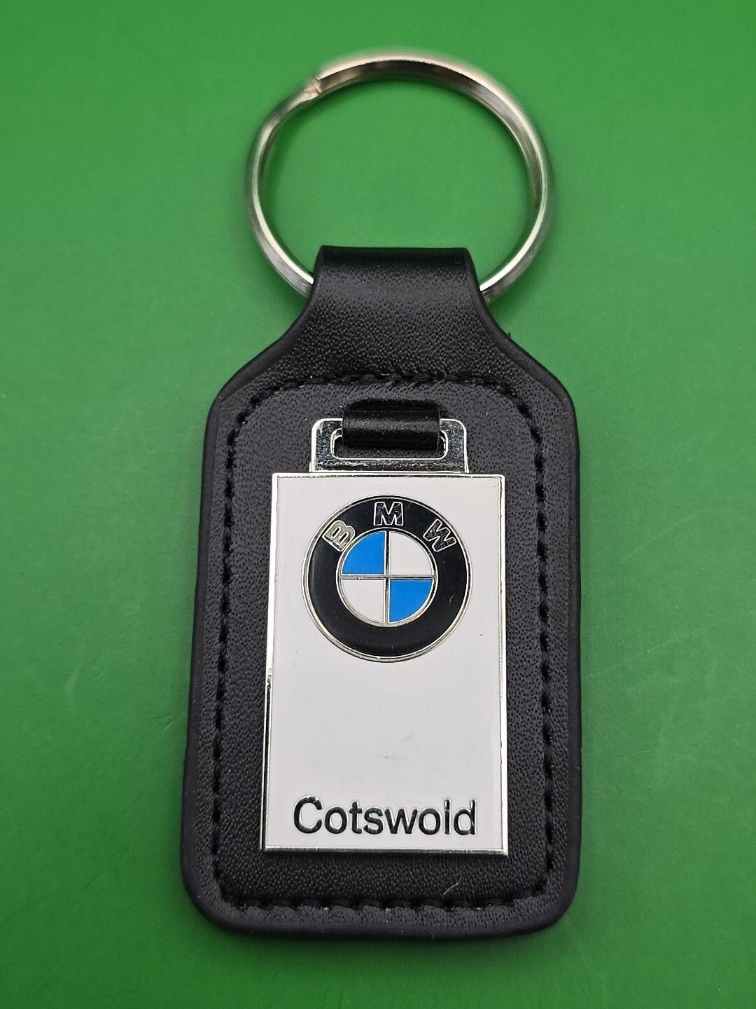 Keyring Key Ring - Bmw Key Fob Logo Black Leather Cotswold Hereford - Etsy