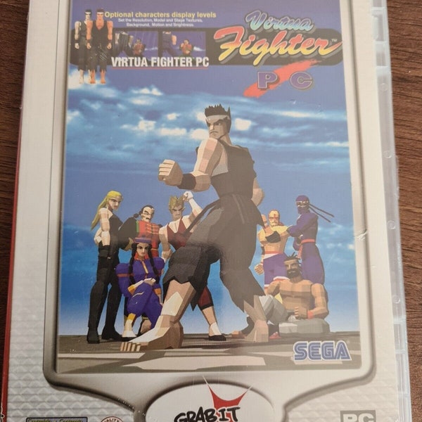 Pc Cd Rom Virtua Fighter Game New Sealed 2006 Sega Windows 95, 98, ME, XP