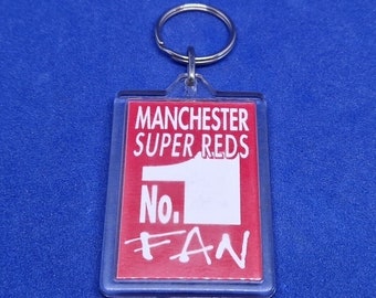Keying Schlüsselanhänger - Manchester Super Reds No.1 Fan