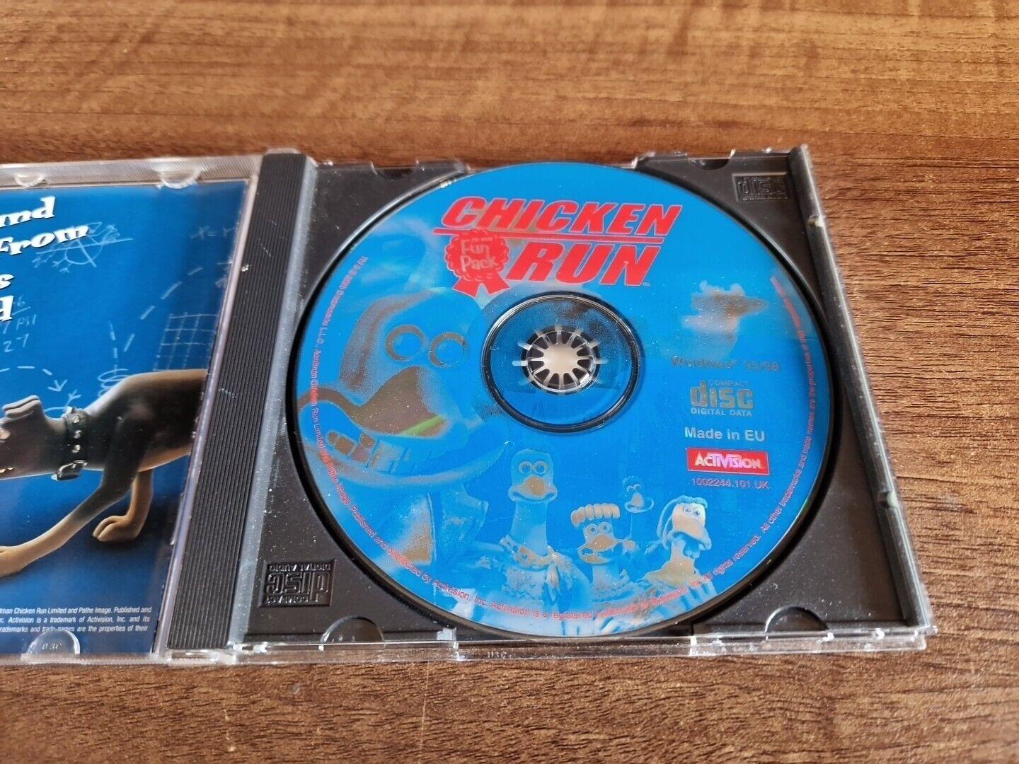 Vintage Chicken Run Cd-rom Fun Pack Pc Game Windows Free P&P - Etsy