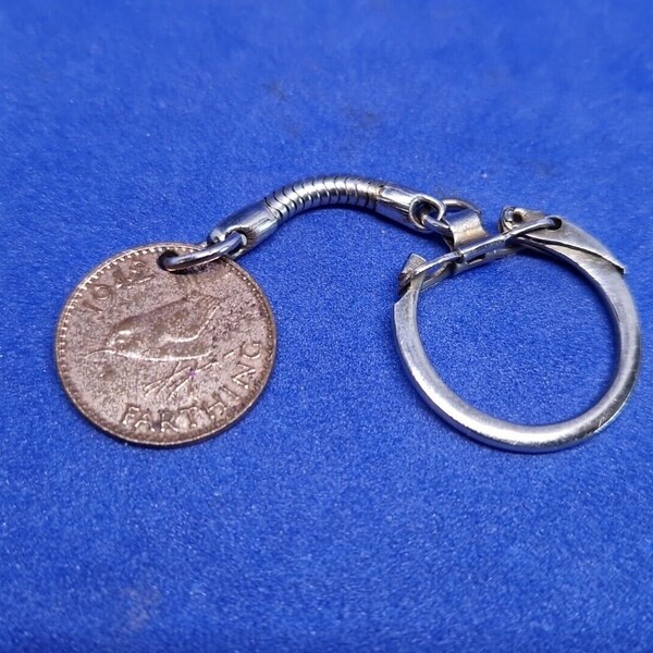 Keying Key Ring - 1942 Farthing Coin