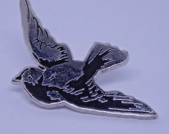 Pin Badge - Impactful Flying Bird Dove