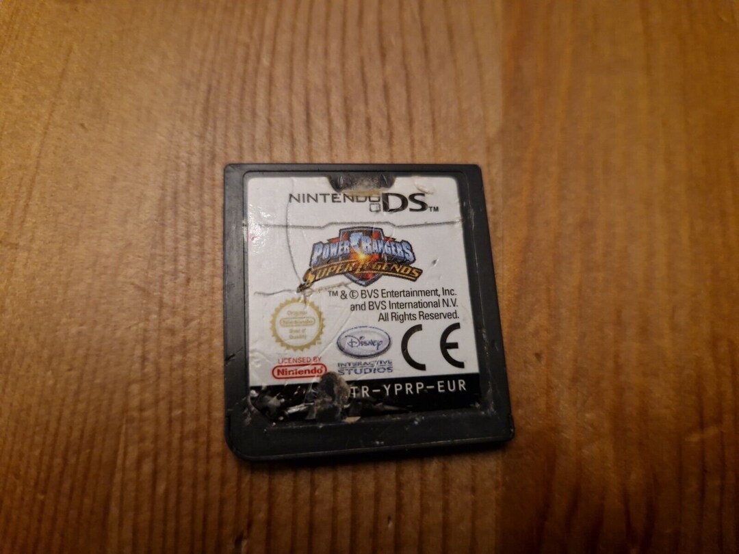 Power Rangers: Super Legends nintendo Ds, 2007 Cartridge Only - Etsy