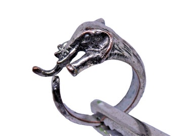 Ring - Elephant Adjustable Wrap Ring