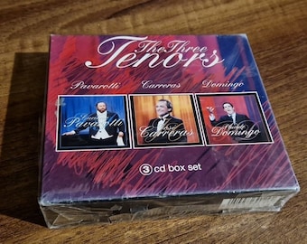 Die drei Tenöre – Pavarotti Carreras Domingo – 3 CD-Box-Set – NEU versiegelt