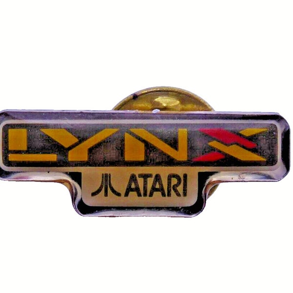 Insignia de pin: logotipo de la consola Atari Lynx