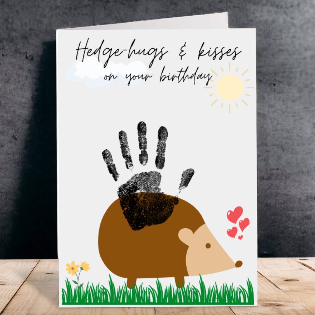 diy-printable-handprint-birthday-card-hedgehog-baby-etsy