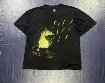 1993 vintage Super Rare Nirvana "Rape Me" T-shirt à imprimé graphique Single Stich