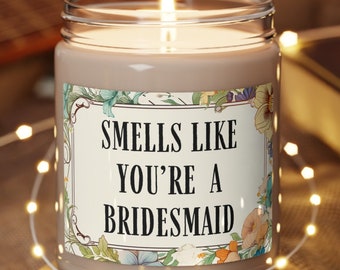 Bridesmaid Candles Bridesmaid Proposal Candle Bridesmaid Gifts Candle Jr Bridesmaid Gift , best friend gift