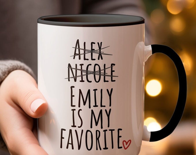 Personalized Under The Sea Coffee Mug - Custom Name With Sailboats & Corals, Kids Birthday Gift Ocean Cup