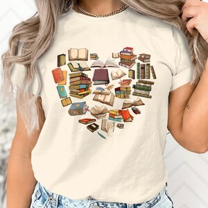 Book Lover Shirt, Book Lover T-shirt, Gift For Librarian, Library Shirt, Book Reader Shirt, Reading Tee, Book Nerd Shirt,Gift For Book Lover