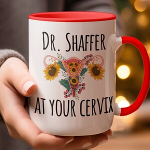 Funny OBGYN Mug, Personalized OBGYN Coffee Cup, Dr Custom Name, at Your ...