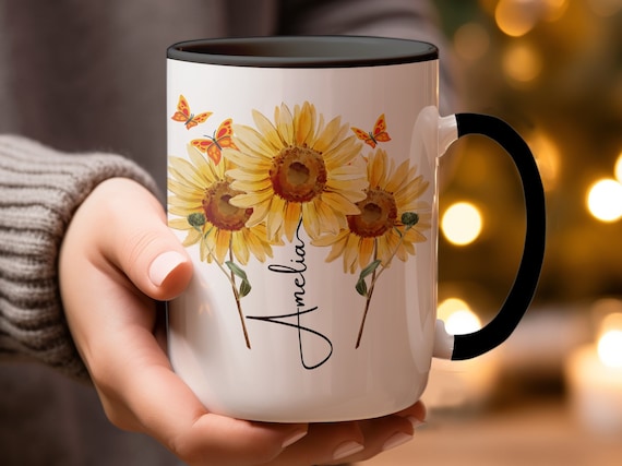 Sunflower Mug, Sunflower Gifts, Sunflower Cup, Sunflower Coffee Mug, Sunflower Coffee Cup, Sunflower Gifts For Her, Sunflower Gifts Women