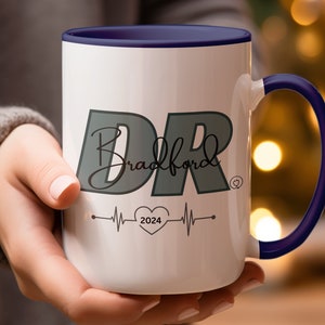 Personalized Doctor Coffee Mug, Custom Doctor Coffee Mug, Future Doctor Gifts, Doctor Coffee Cup, Doctor Graduation Gifts