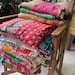 see more listings in the Trapunte Kantha vintage section