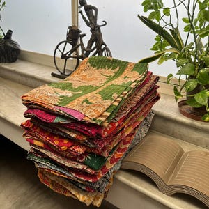 Hand Stitched Quilts handmade quilts for sale Indian Bedding Quilts Home Decor Bedspread