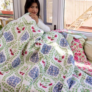 King size quilt, Quilt, Queen Size Quilt, California king quilt, Twin Bed Comforter, Indian Blanket, Indian Handmade, Indian Bedspread