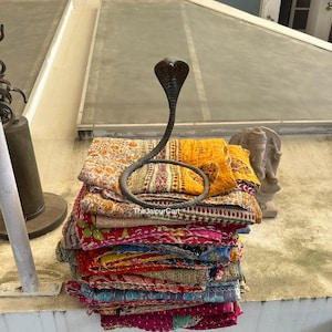 Wholesale Lot Of Indian Vintage Kantha Quilts Handmade Throw Reversible Blanket Bedspread Cotton Fabric BOHEMIAN Twin Size Bedding Bedcover