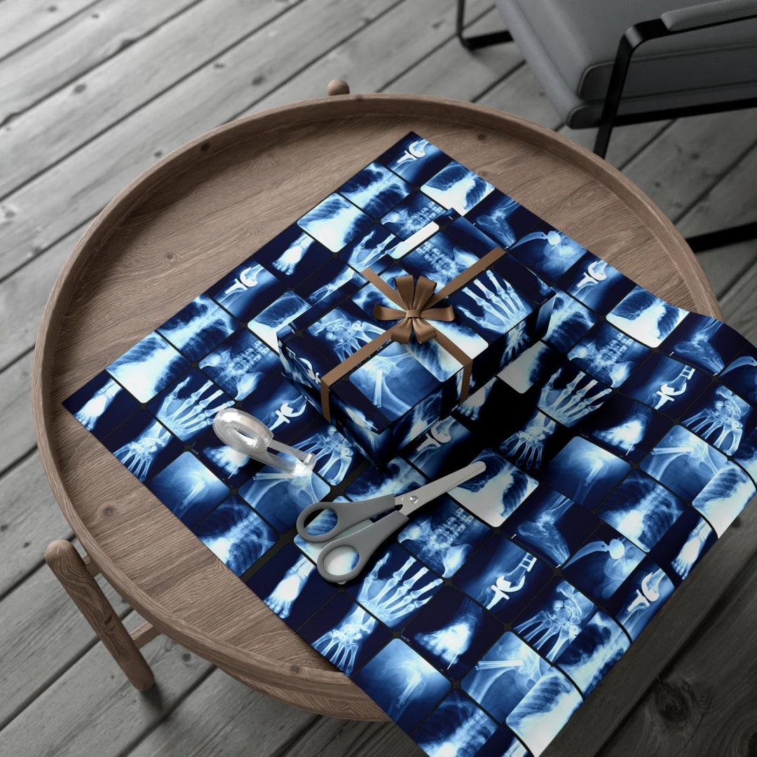 Xray, Xray, RADTECH, NRTW, Wrapping Paper, Gift Wrap, Celebration
