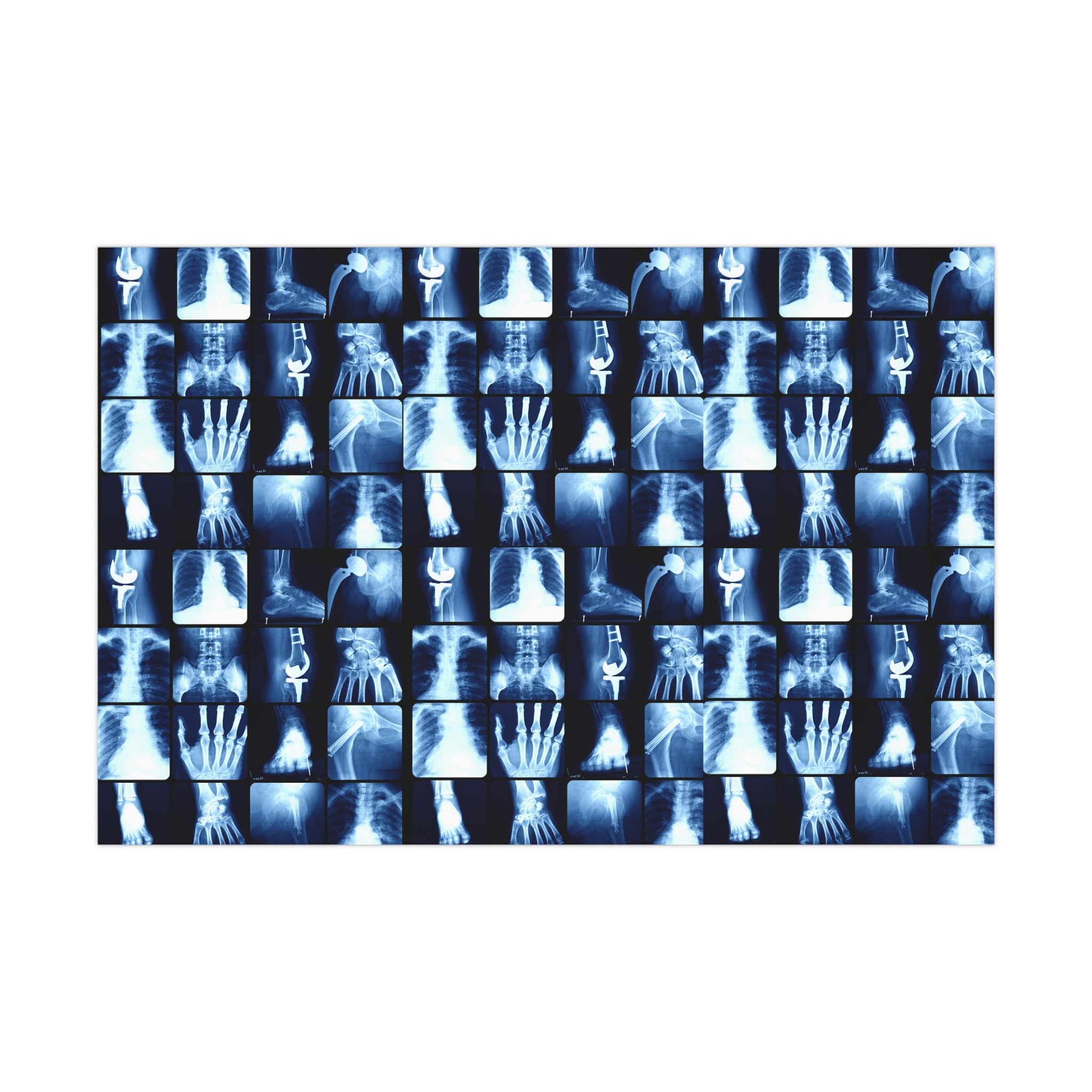 Xray, Xray, RADTECH, NRTW, Wrapping Paper, Gift Wrap, Celebration