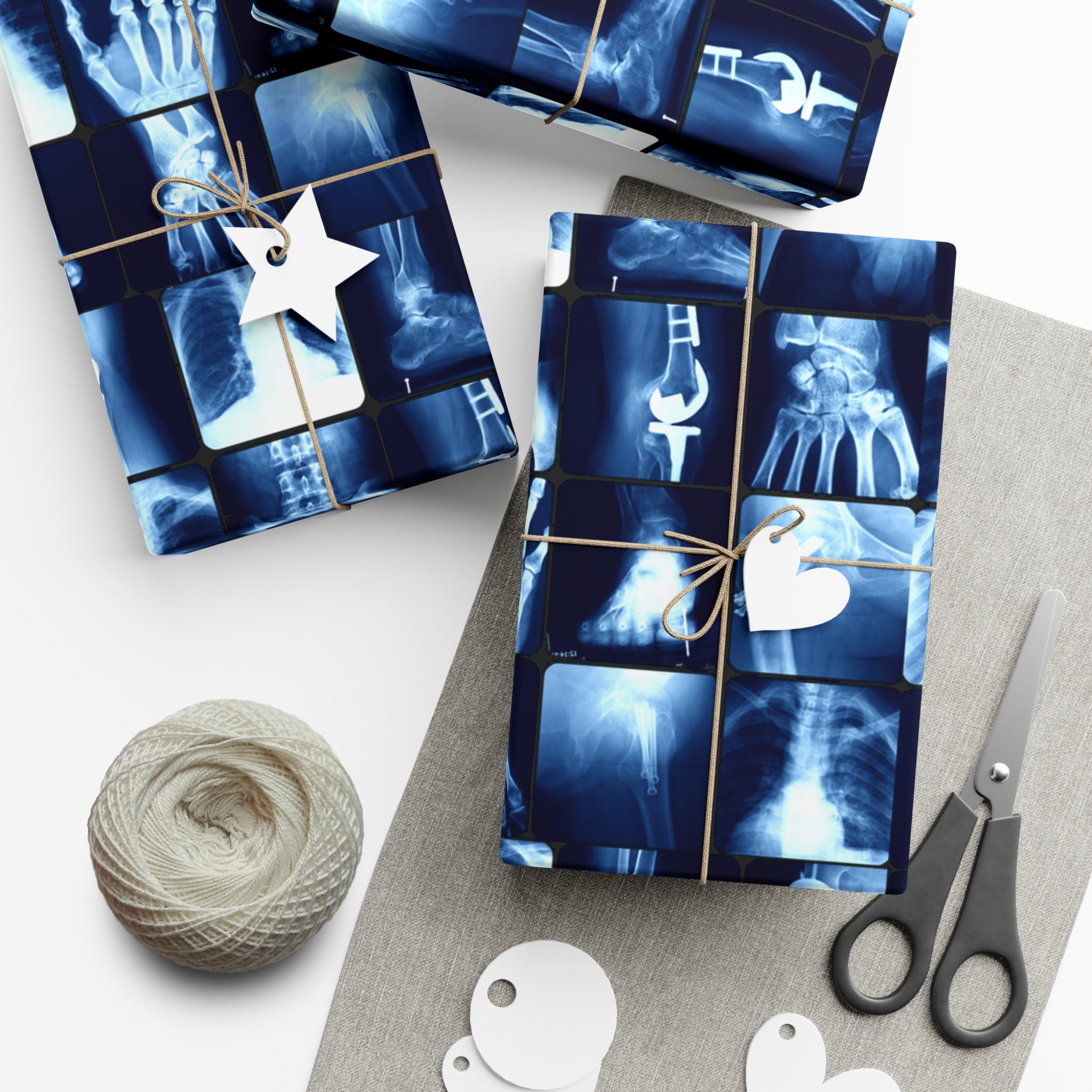Xray, Xray, RADTECH, NRTW, Wrapping Paper, Gift Wrap, Celebration