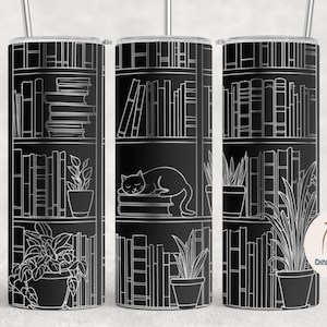 Buch SVG 20 Unzen Tumbler Wrap, nur noch ein Kapitel Wrap SVG, Buchliebhaber Tumbler Design für Lasergravur Full Wrap Bookish Digital Download
