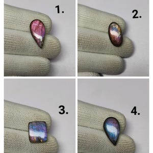 Cabujón de labradorita de calidad AAA / Cabujones de labradorita arco iris / Cabujón de piedra preciosa de labradorita de fuego arco iris / Piedra de labradorita natural