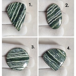 Green Swiss Opal Cabochon | Natural Green Swiss Opal Gemstone Cabochon | Flat Back Green Swiss Opal Stone Cabochon | Wholesale Cabochon Lot