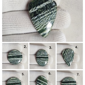 Cabochon sciolto opale svizzero verde naturale / opale svizzero verde mix forma dimensione cabochon / pietra preziosa cabochon di design / cabochon rotondo pera ovale