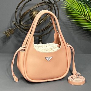 Prada Galleria leather micro bag for Women - Green in KSA
