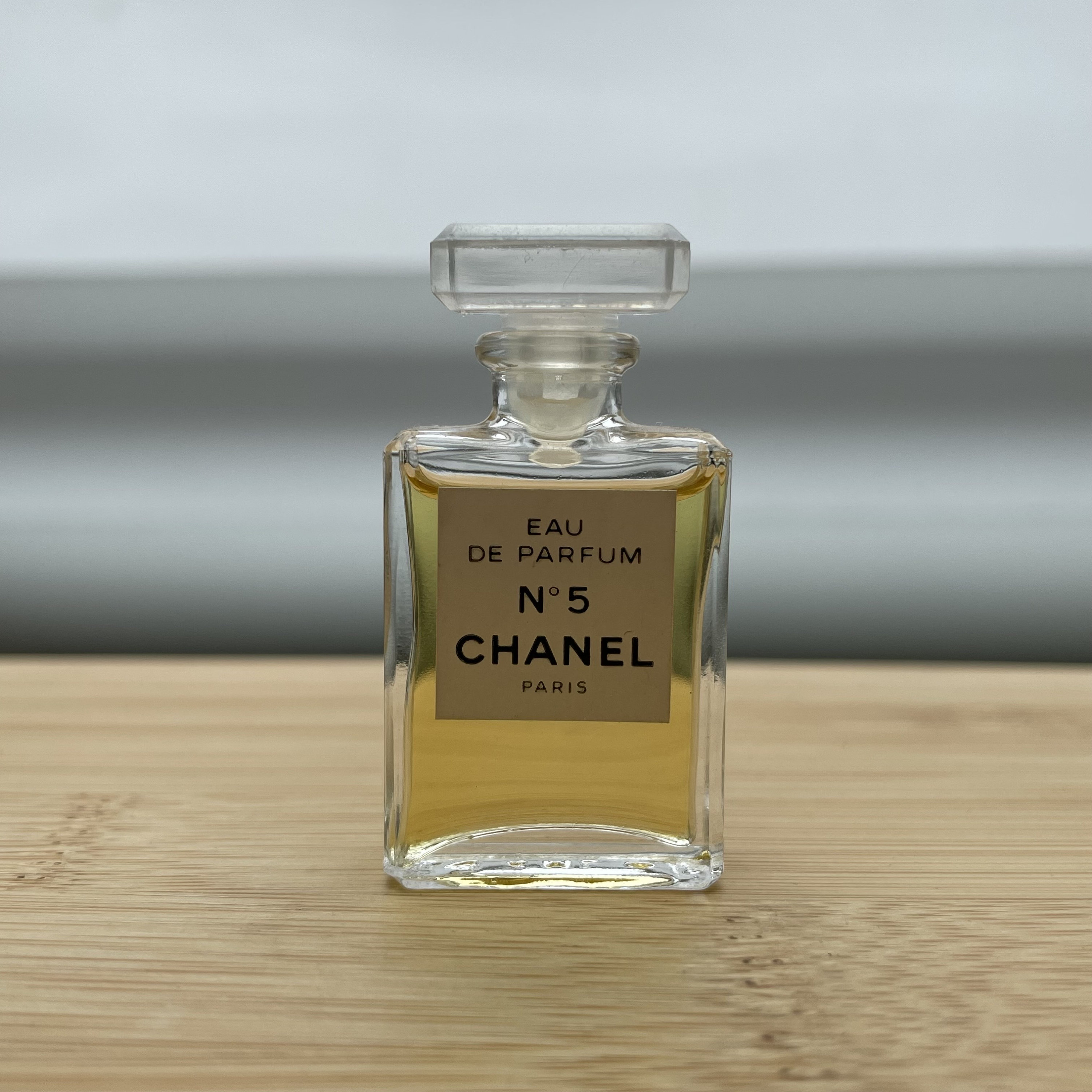 Vintage Chanel No 5 Perfume Bottle 