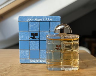 Courreges in Blue miniature Perfume .17 floz 5 ml Mini fragrance EDT Boxed