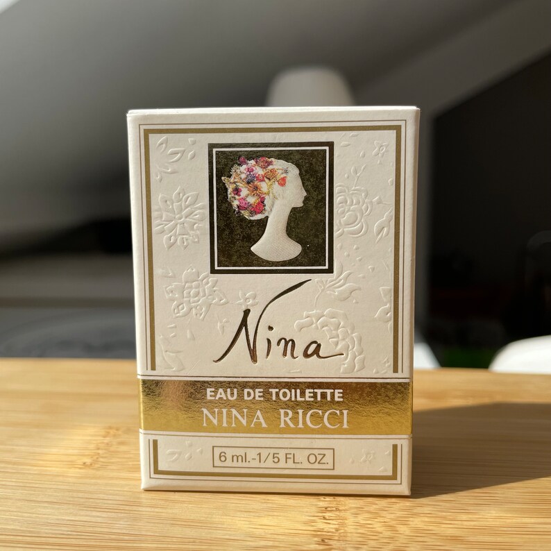 Nina by Nina Ricci Miniature Perfume .20 Floz 6 Ml Vintage Mini ...