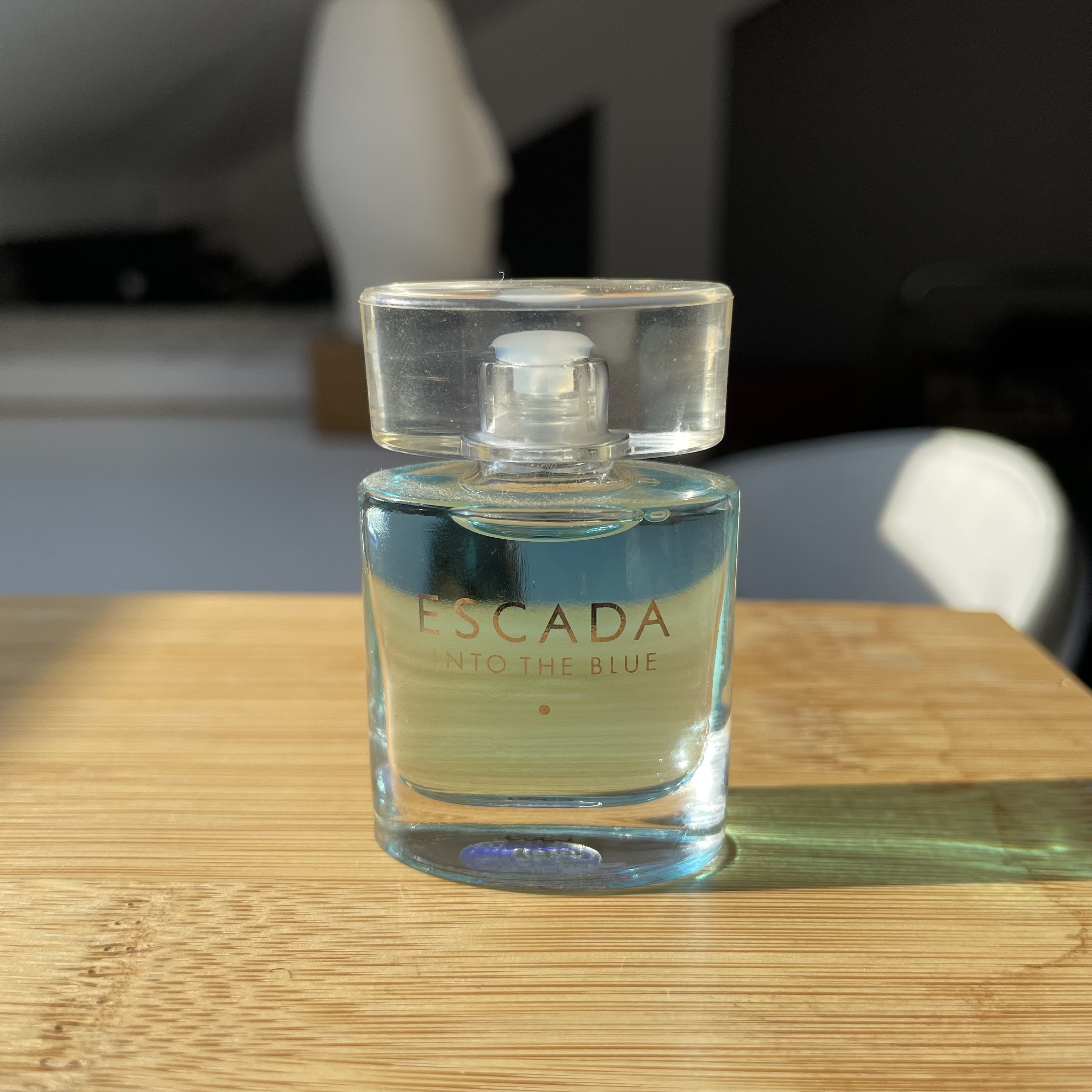 Into Blue by Escada Miniature Perfume .25 Floz 7.5 Ml Mini Fragrance EDP Rare Etsy